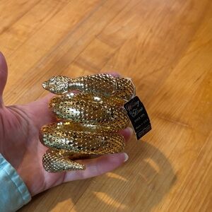 Whiting & Davis  vintage gold fill coil bracelet